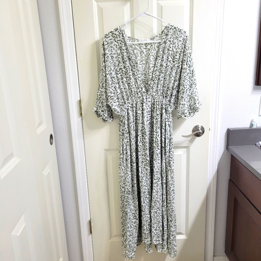 Girl And The Sun Dress